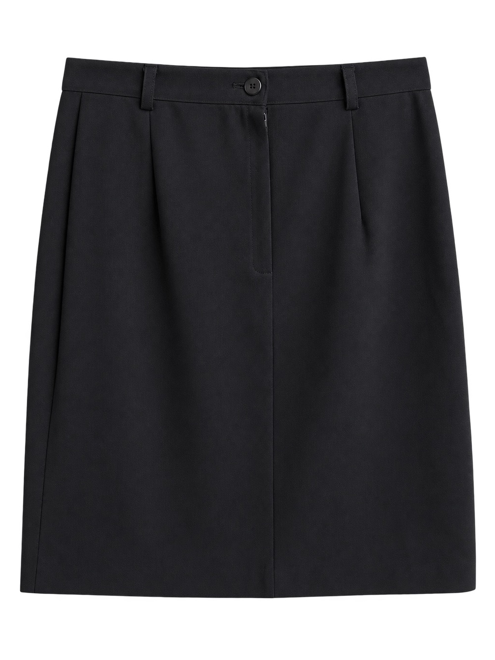 Vintage Sport Collection Black Lined Pencil Skirt Size 8
